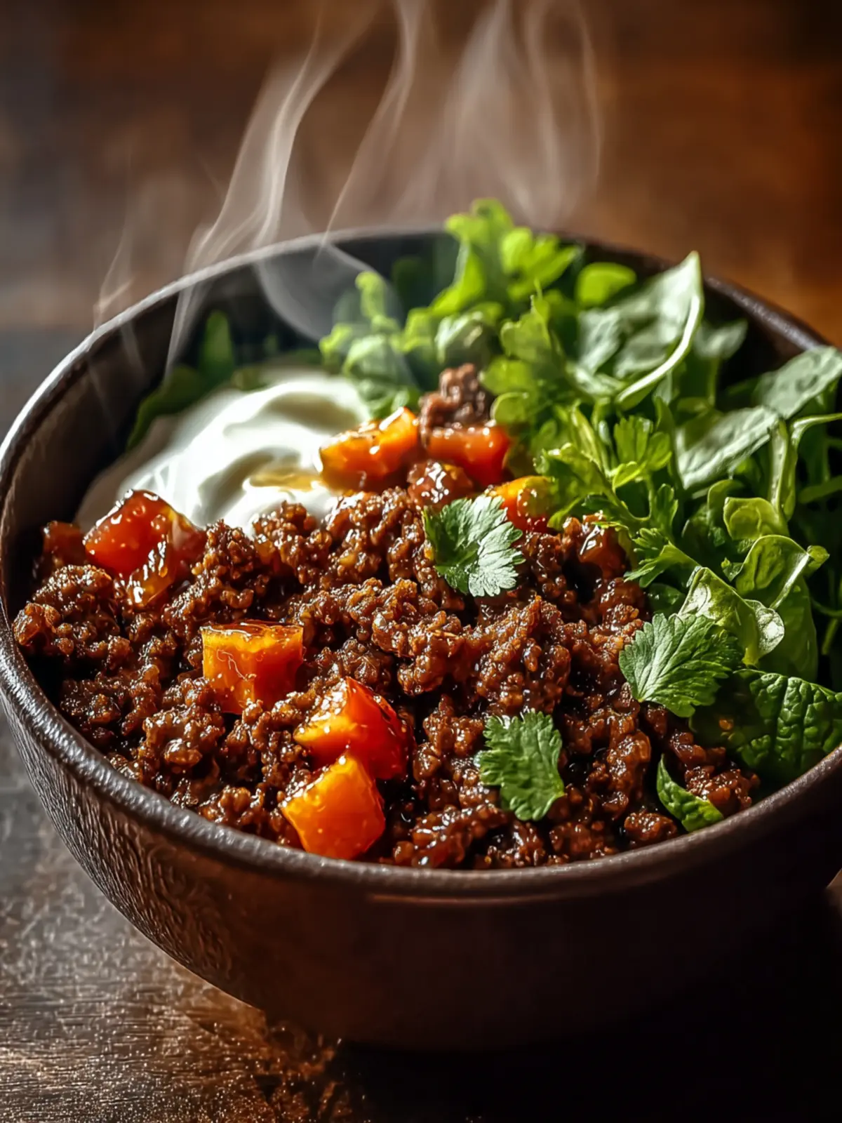 Ground Beef Hot Honey Bowl Third Image d6zbe9
