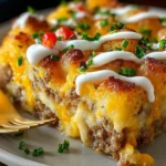 Irresistible Tater Tot Sausage Breakfast Casserole Recipe First Image