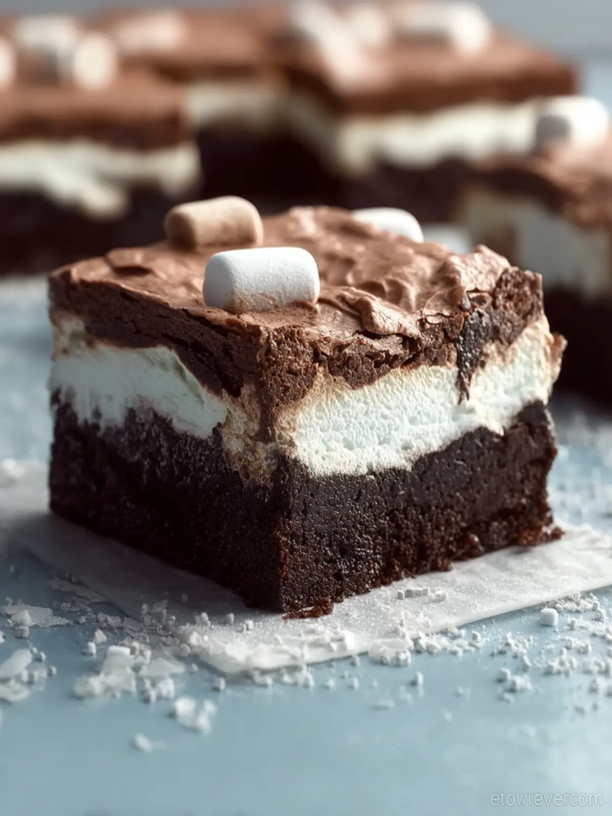 Marshmallow Brownies First Image