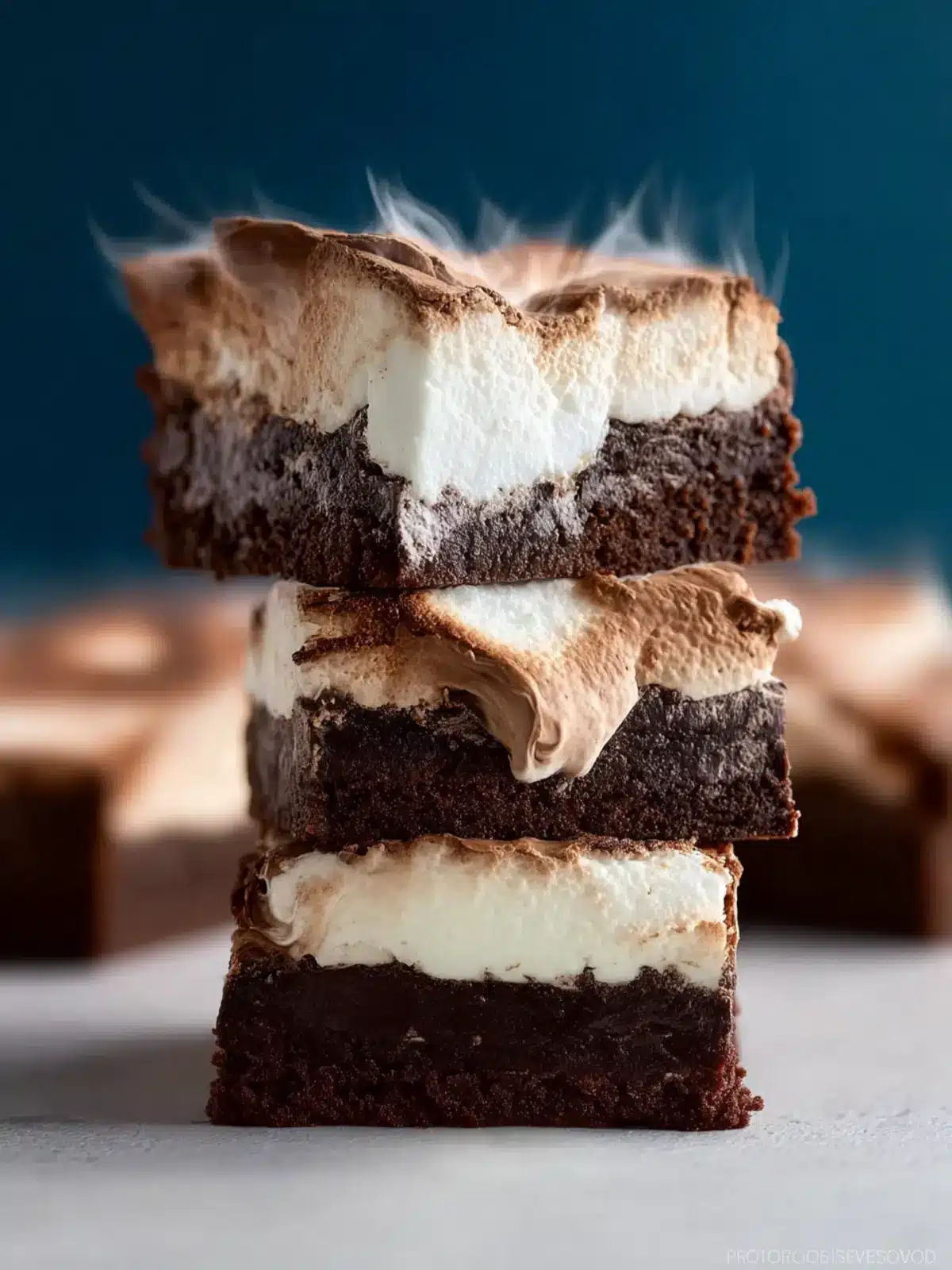 Marshmallow Brownies Second Image i5tz0h