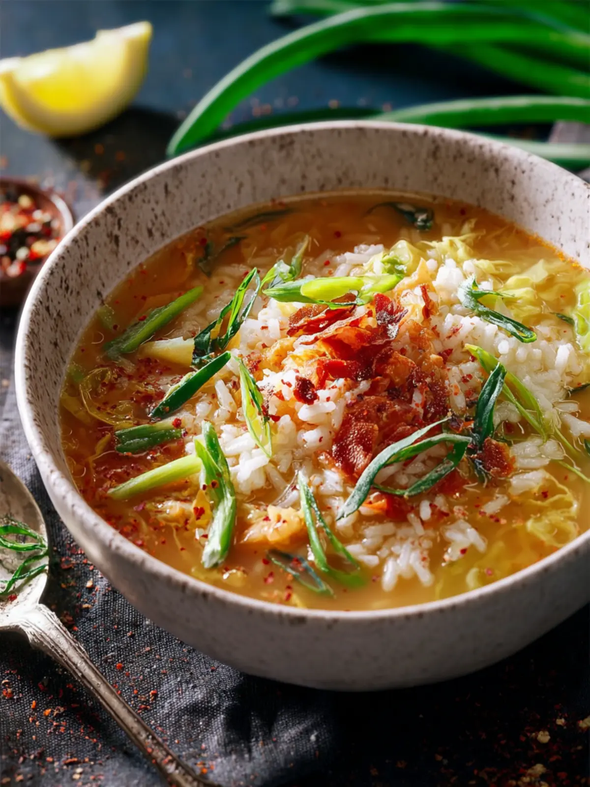 Nourishing Cabbage Rice Soup Second Image qs1a3h