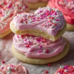 Soft Valentine's Day Cookies: Irresistibly Sweet Frosted Treats 9 Soft Valentine's Day Frosted Sugar Cookies First Image