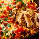 Tex-Mex Chicken and Rice Skillet First Image