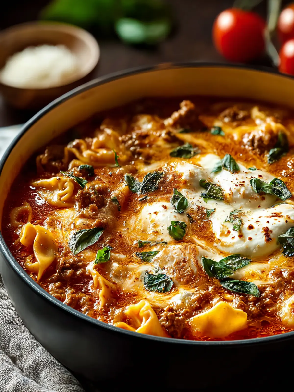 Ultimate Dutch Oven Lasagna Soup Recipe to Warm You Up Second Image pfwj1e