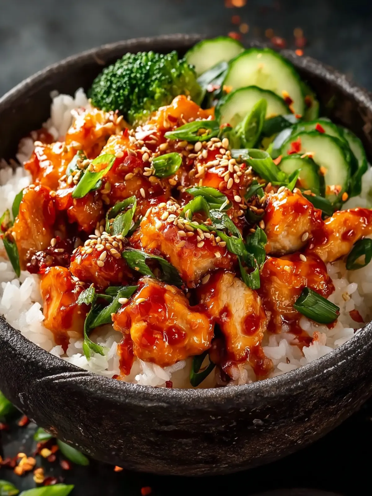 Zesty Bang Bang Chicken Bowl Second Image idu8jn