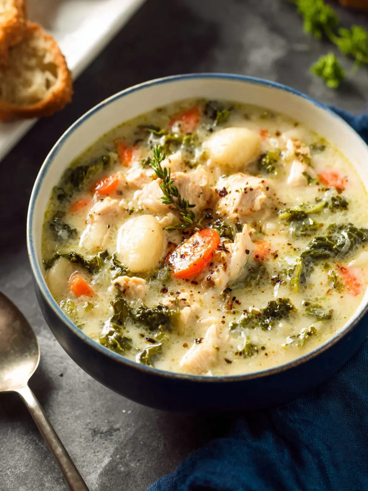 Creamy Chicken Gnocchi Soup: Indulgent Comfort in a Bowl 8
