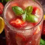 Strawberry Basil Lemonade First Image