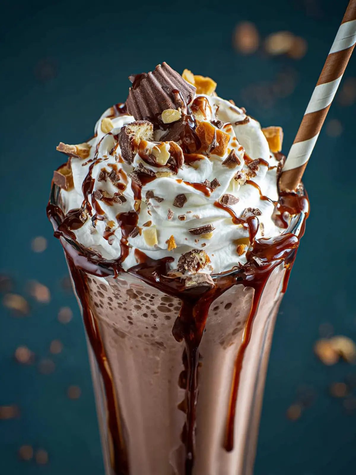 Cafe-Style Nutella Milkshake First Image