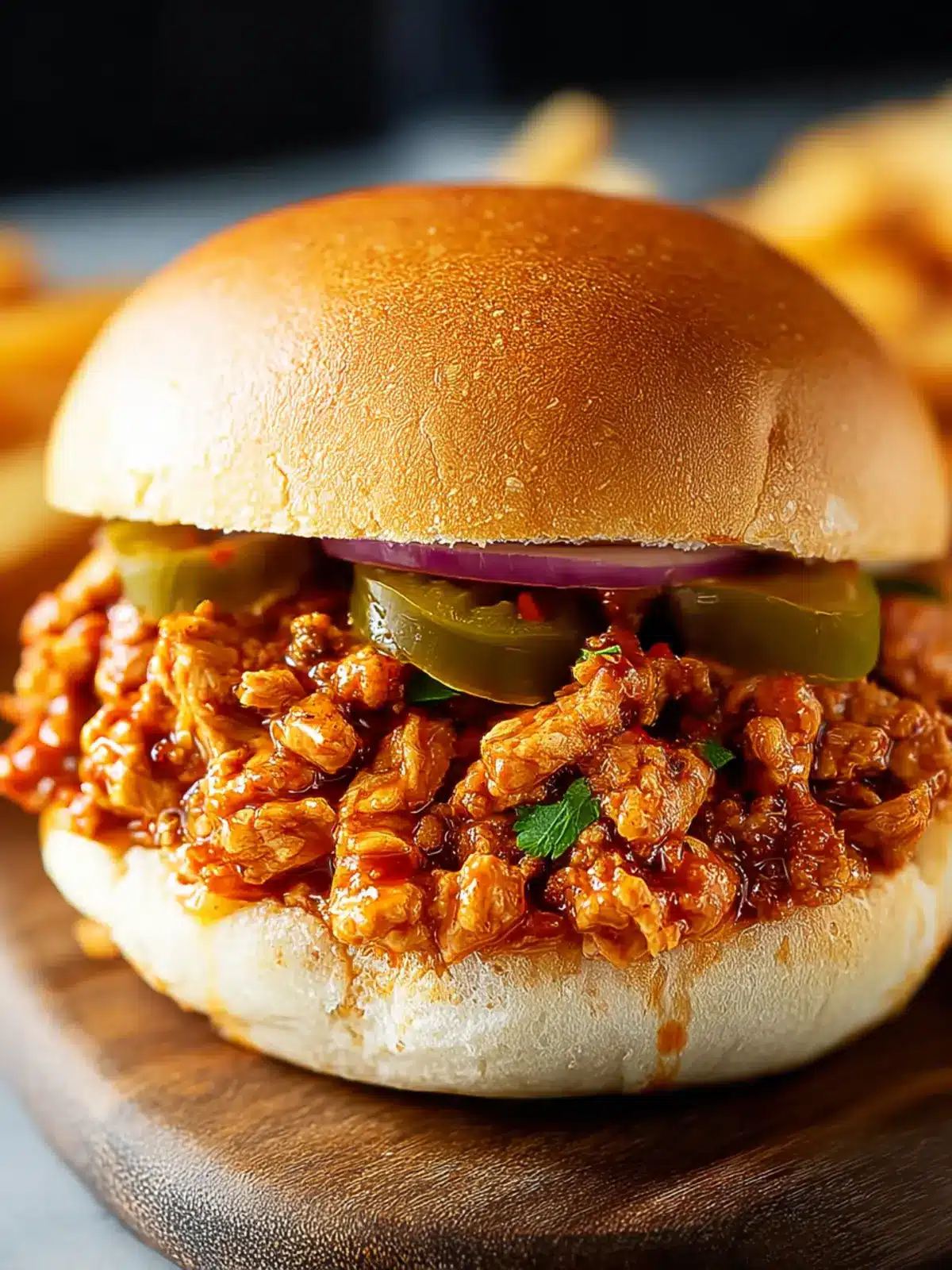 Irresistible Cajun Chicken Sloppy Joes Recipe Delight First Image