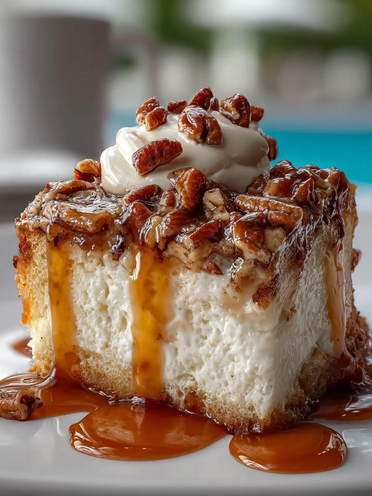 Butter Pecan Praline Poke Cake Fourth Image f8mqep