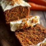 Carrot Cake Loaf with Cream Cheese Frosting First Image