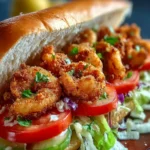 Classic New Orleans Fried Shrimp Po-Boy First Image