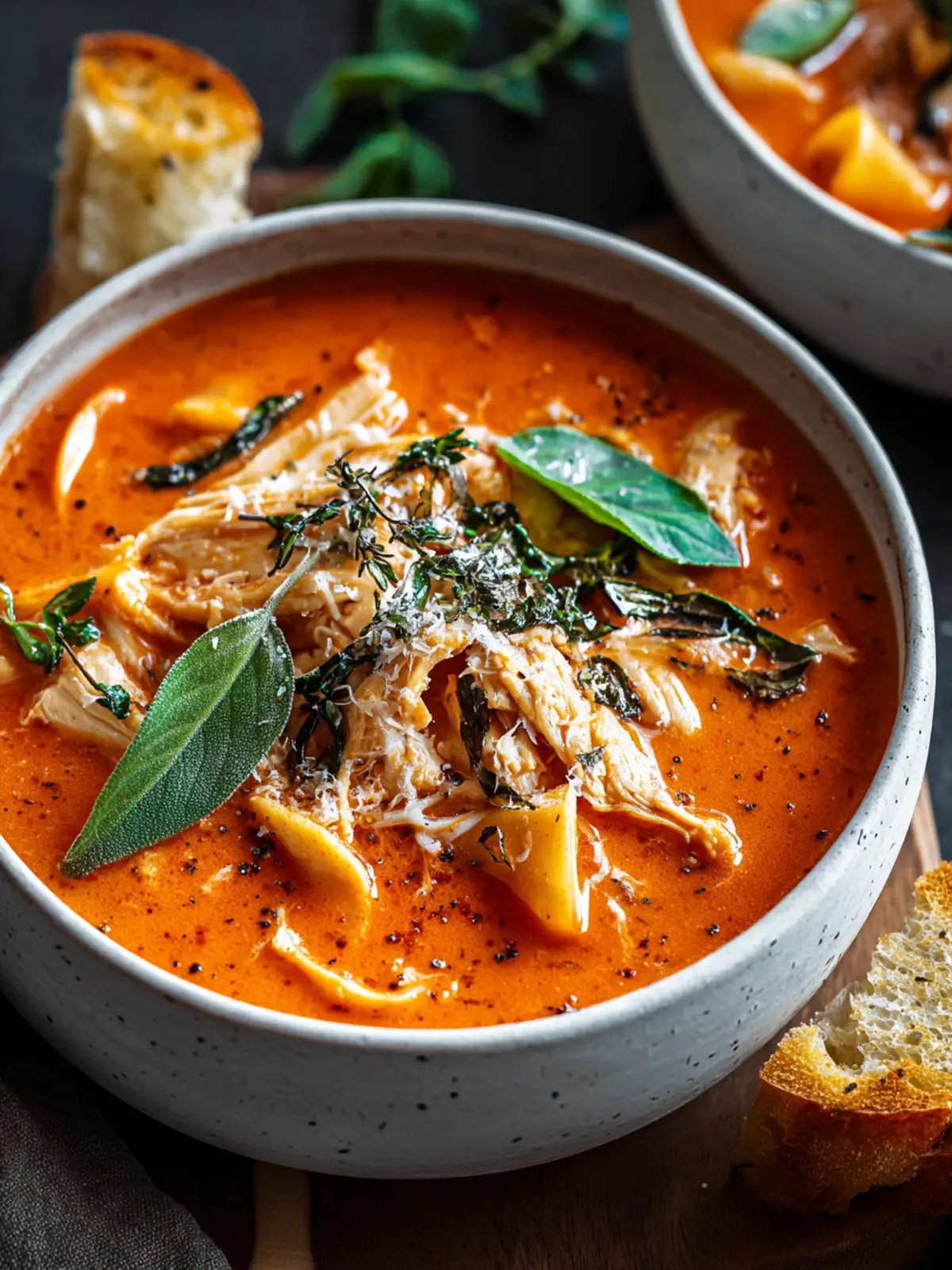 Cozy Creamy Chicken Tomato Soup for Comforting Days Ahead 7 Cozy Creamy Chicken Tomato Soup Recipe for Comforting Days Third Image oocpm9