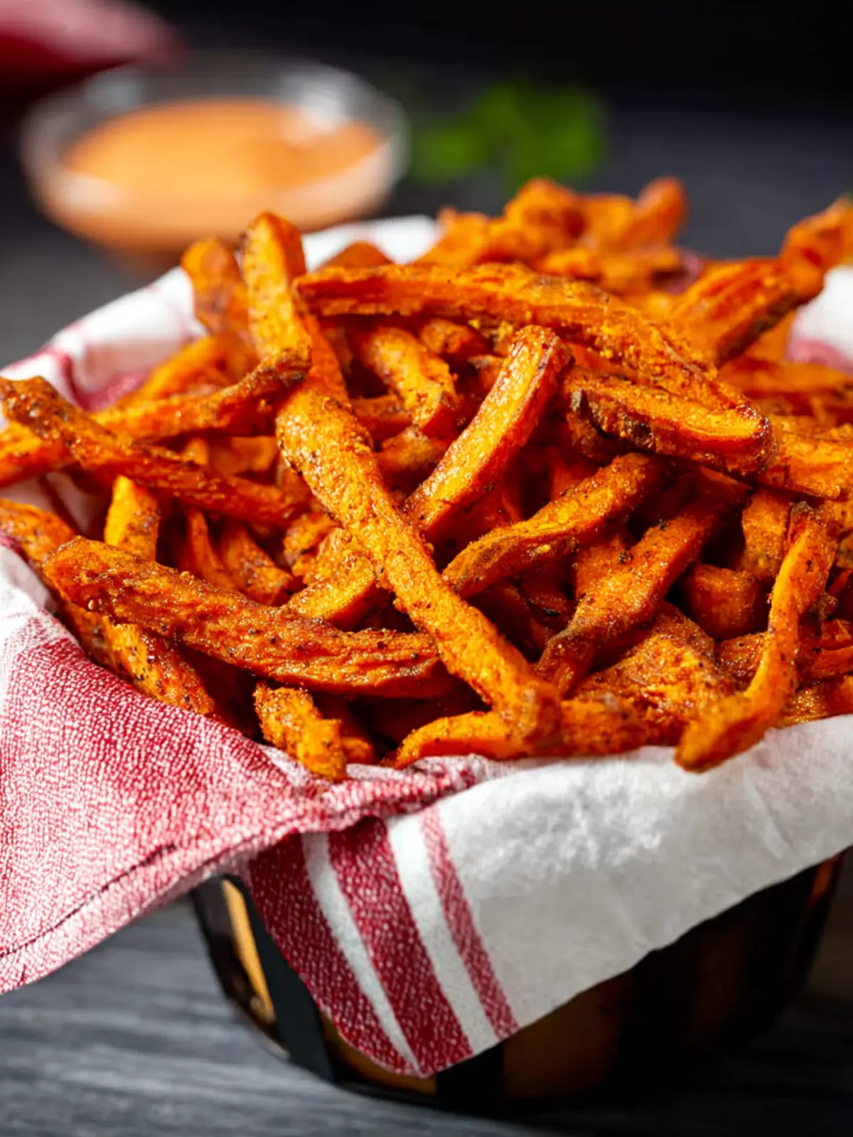 Crispy Air Fryer Sweet Potato Fries First Image