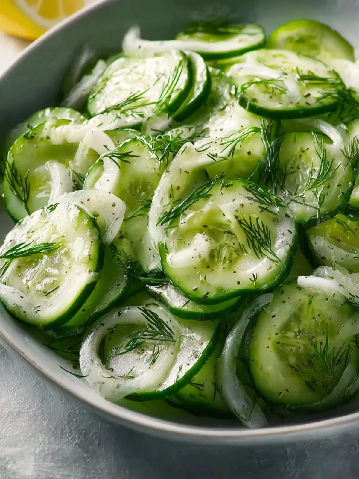 Cucumber Dill Salad: A Juicy Taste of Summer Tradition 8 Cucumber Dill Salad A Fresh Taste of Summer Tradition Fourth Image tc2ftz