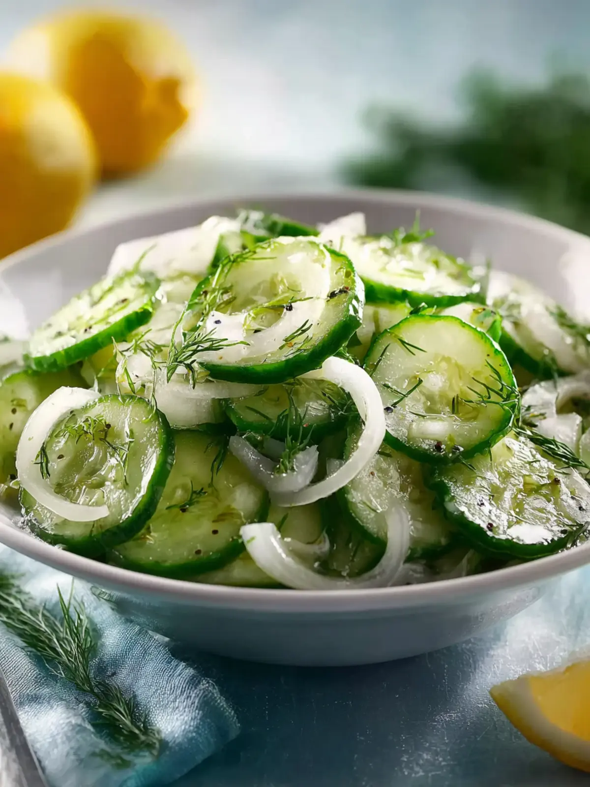 Cucumber Dill Salad: A Juicy Taste of Summer Tradition 6