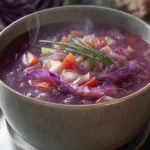 Delicious Red Cabbage Soup, Nourishing & Hearty First Image