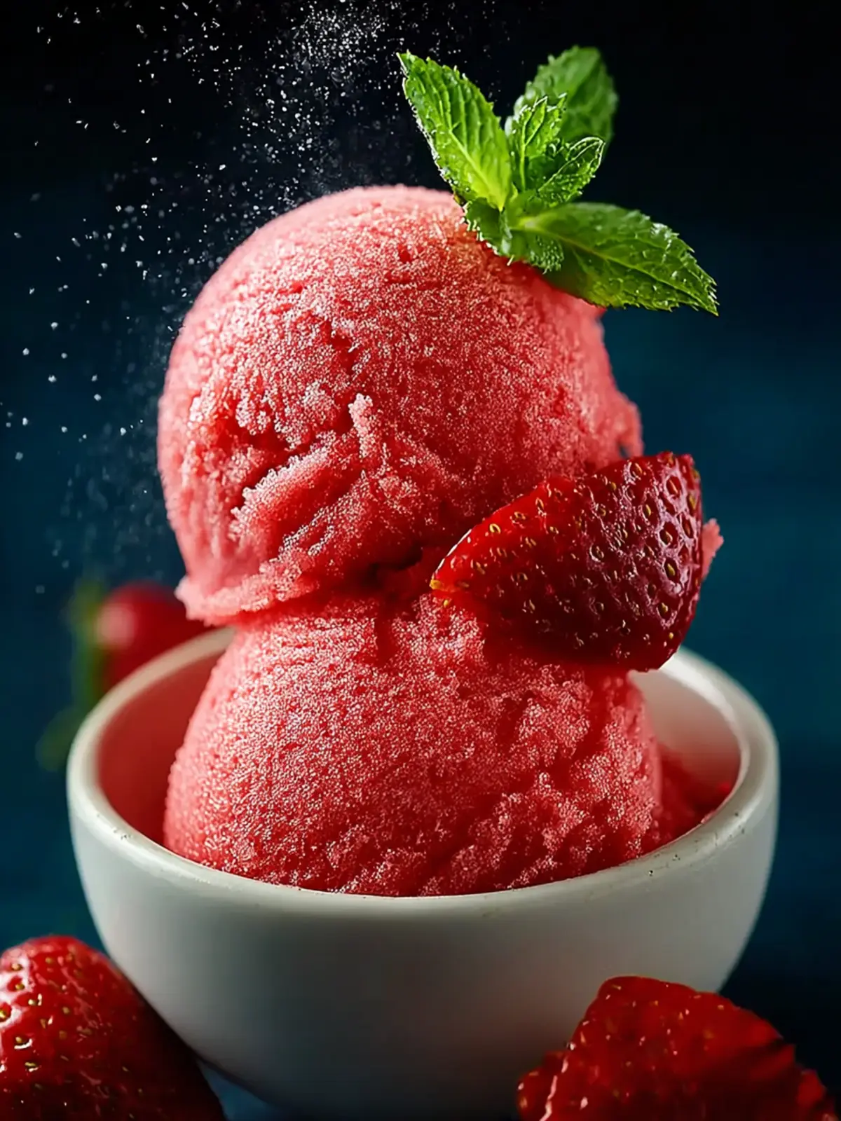 Easy Strawberry Sorbet Recipe Third Image kbodia