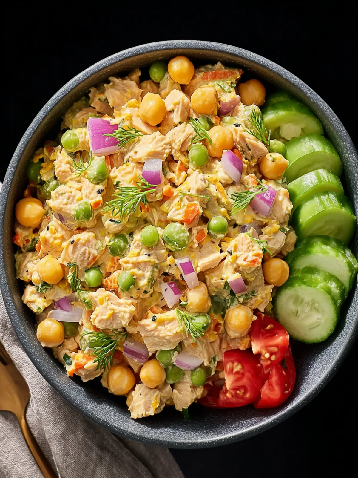 Flavorful Chickpea Tuna Salad Recipe for a Tasty Twist First Image
