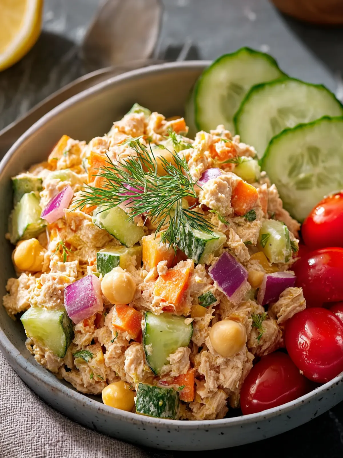 Flavorful Chickpea Tuna Salad Recipe for a Tasty Twist Third Image uri2at