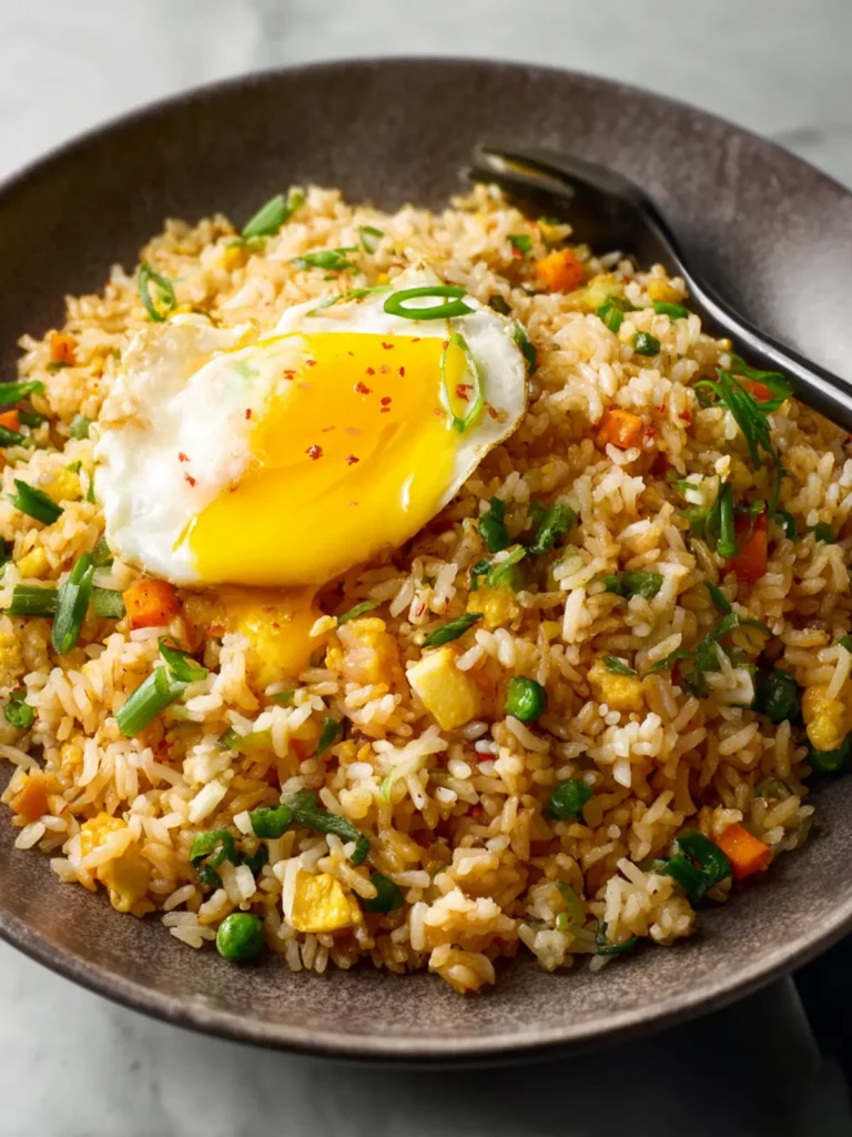 Fried Rice Recipe With Egg: Irresistibly Quick and Flavorful