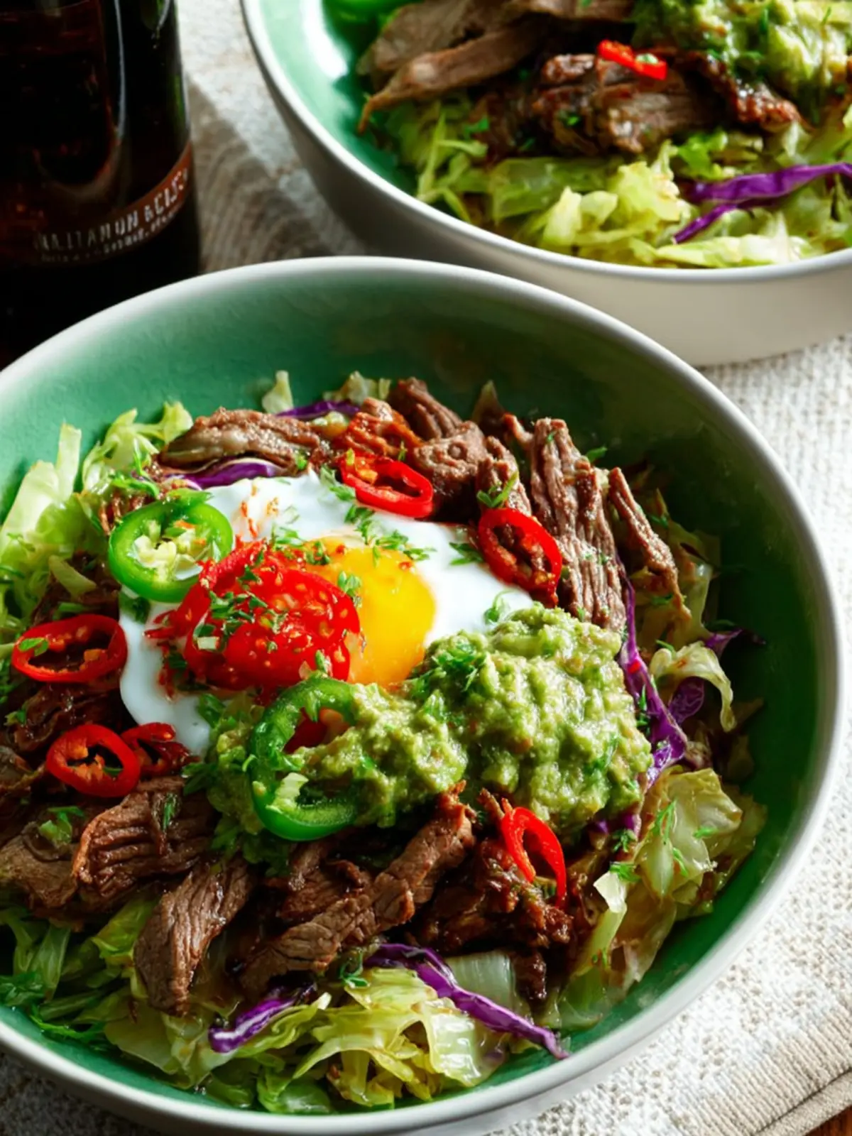 Green Chile Beef Cabbage Bowl: The Best Homestyle Comfort Dish 7 Green Chile Beef Cabbage Bowl Third Image p4962k