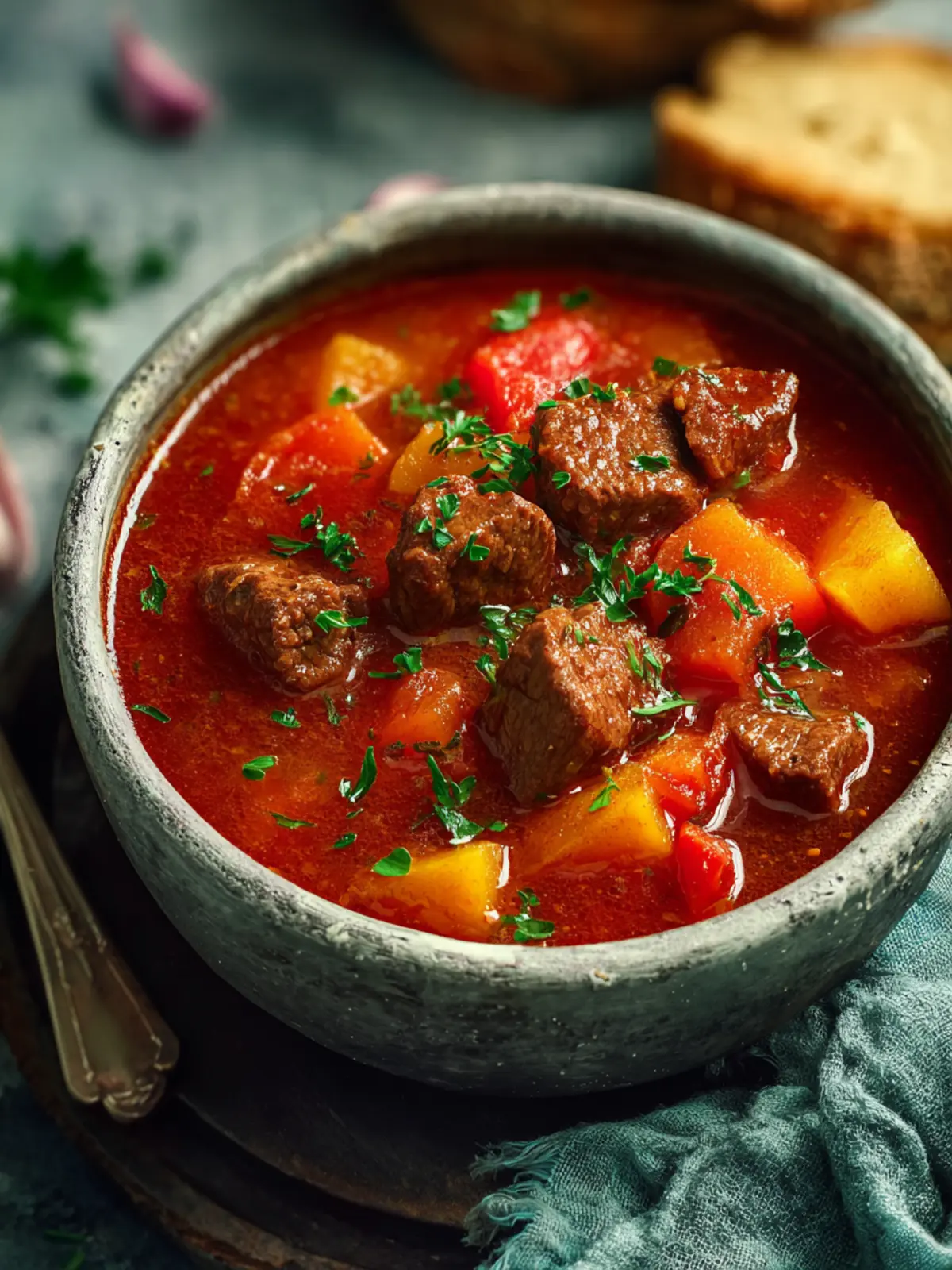 Hearty Goulash Recipe: The Best Hungarian Comfort Food Delight 6 Hearty Goulash Recipe Hungarian Style Second Image ceqifu