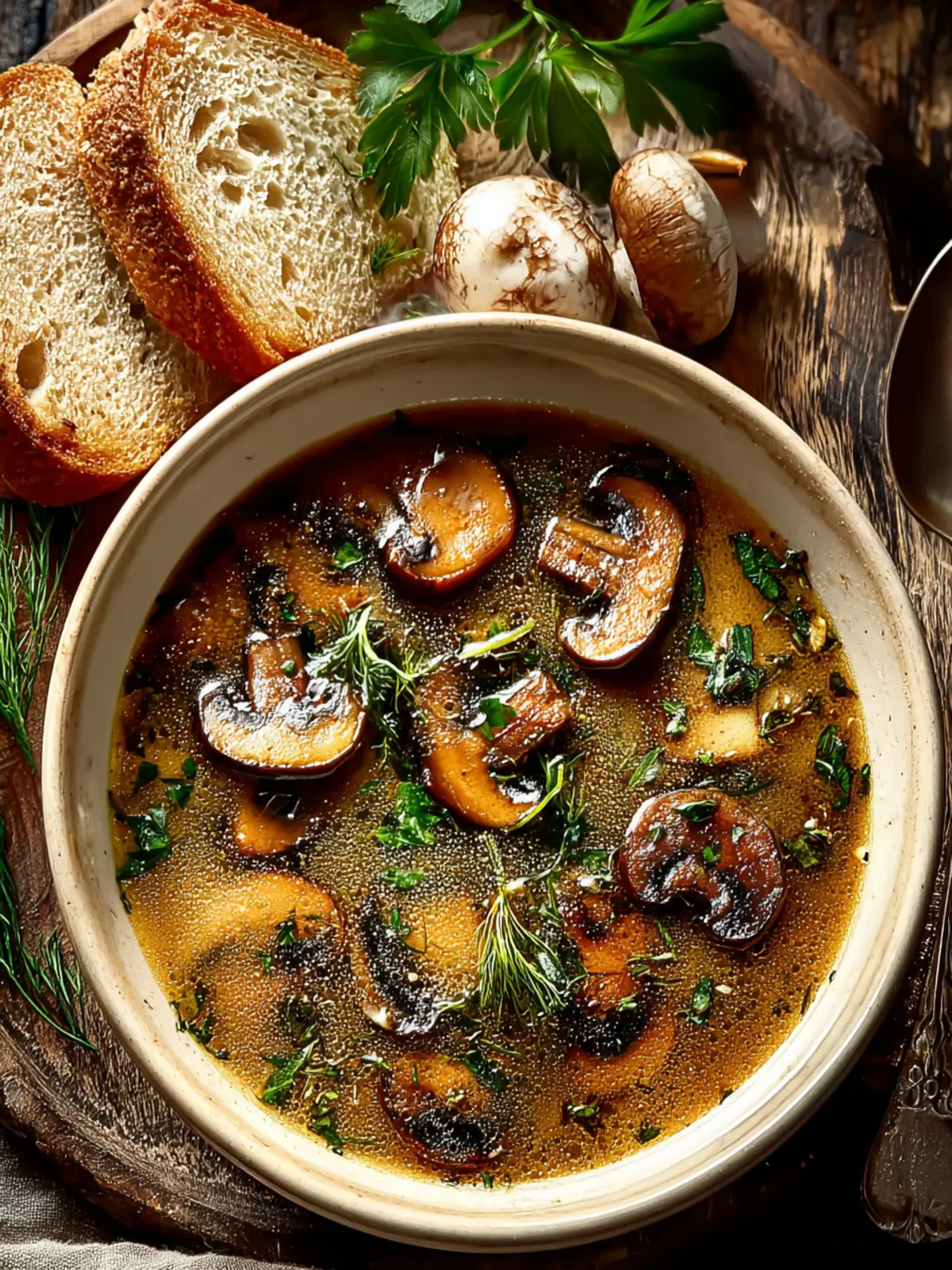 Irresistible Hungarian Mushroom Soup Recipe to Savor Second Image bls0u5