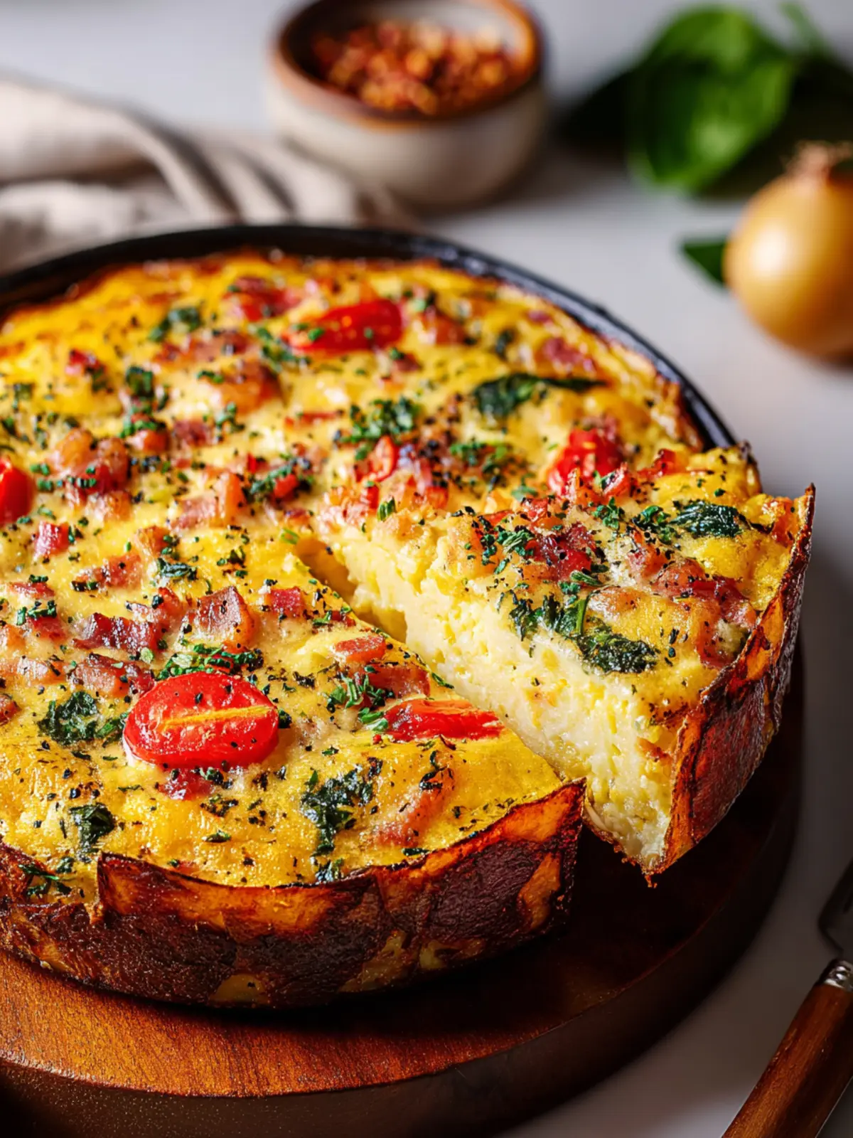 Irresistible Potato Crust Quiche Recipe for Brunch Lovers Third Image nkbyhs