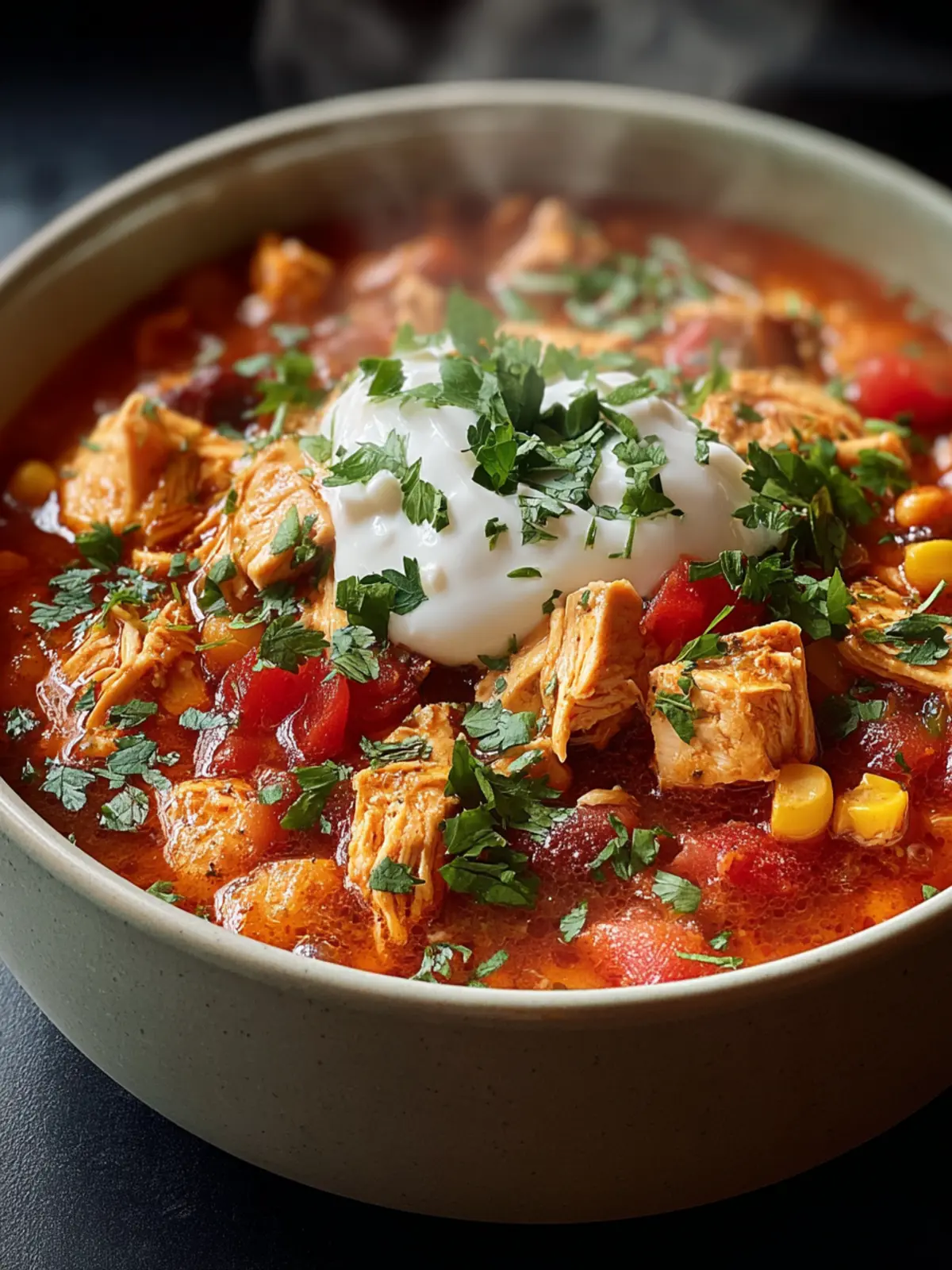 Irresistible Slow Cooker Buffalo Chicken Chili That Delivers Comfort 6 Irresistible Slow Cooker Buffalo Chicken Chili Recipe Second Image c7onbp