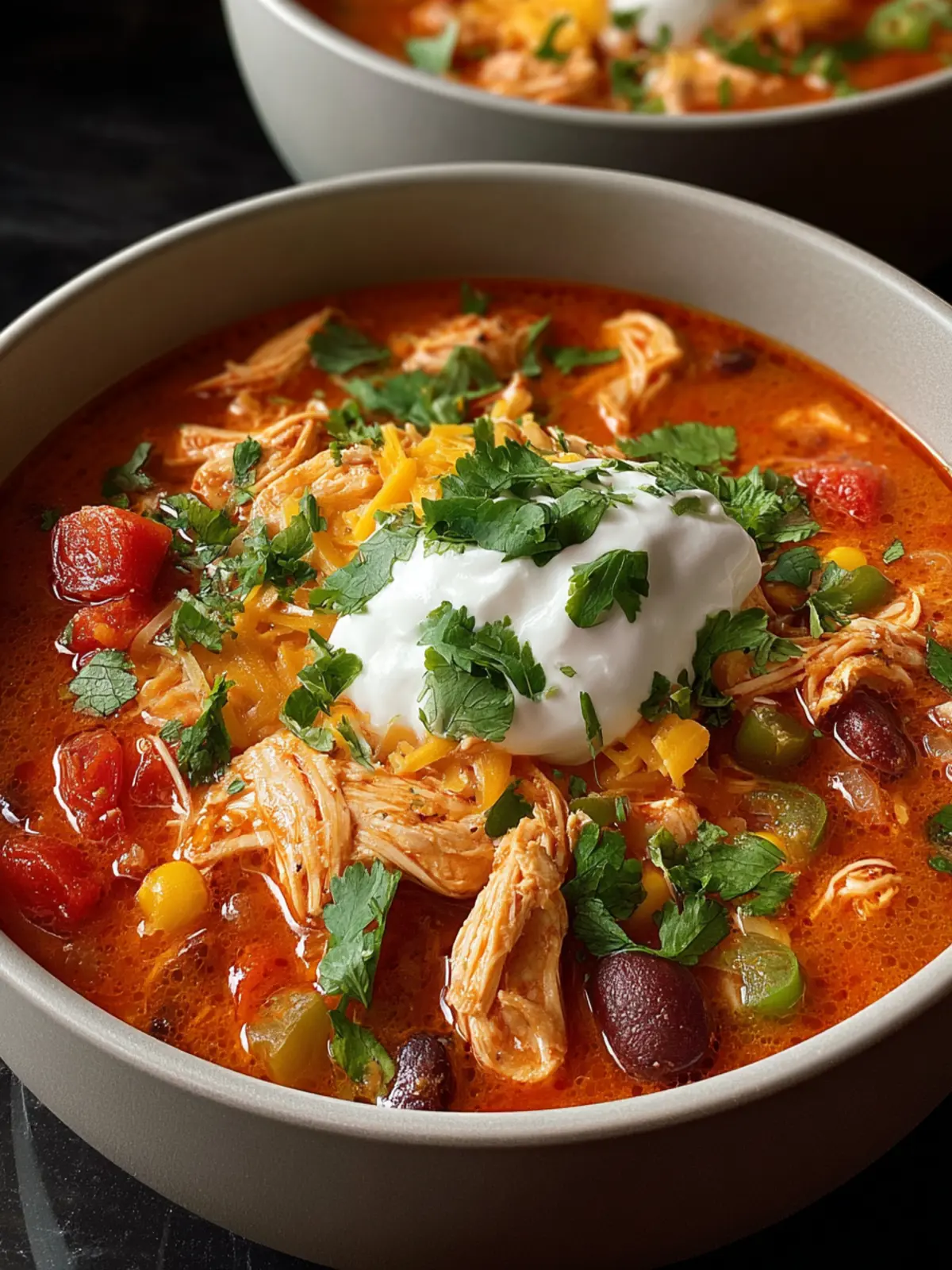 Irresistible Slow Cooker Buffalo Chicken Chili That Delivers Comfort 7 Irresistible Slow Cooker Buffalo Chicken Chili Recipe Third Image bvtbpp