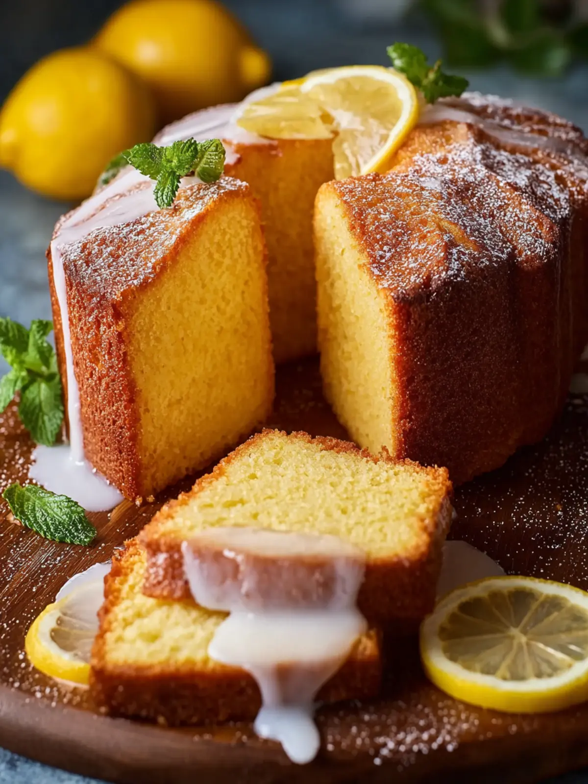 Italian Lemon Pound Cake Is The Only Lemon Cake Recipe You Will Ever Need! First Image