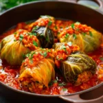 Lentil and Rice Stuffed Cabbage Rolls for a Cozy Dinner Delight 9 Lentil and Rice Stuffed Cabbage Rolls First Image