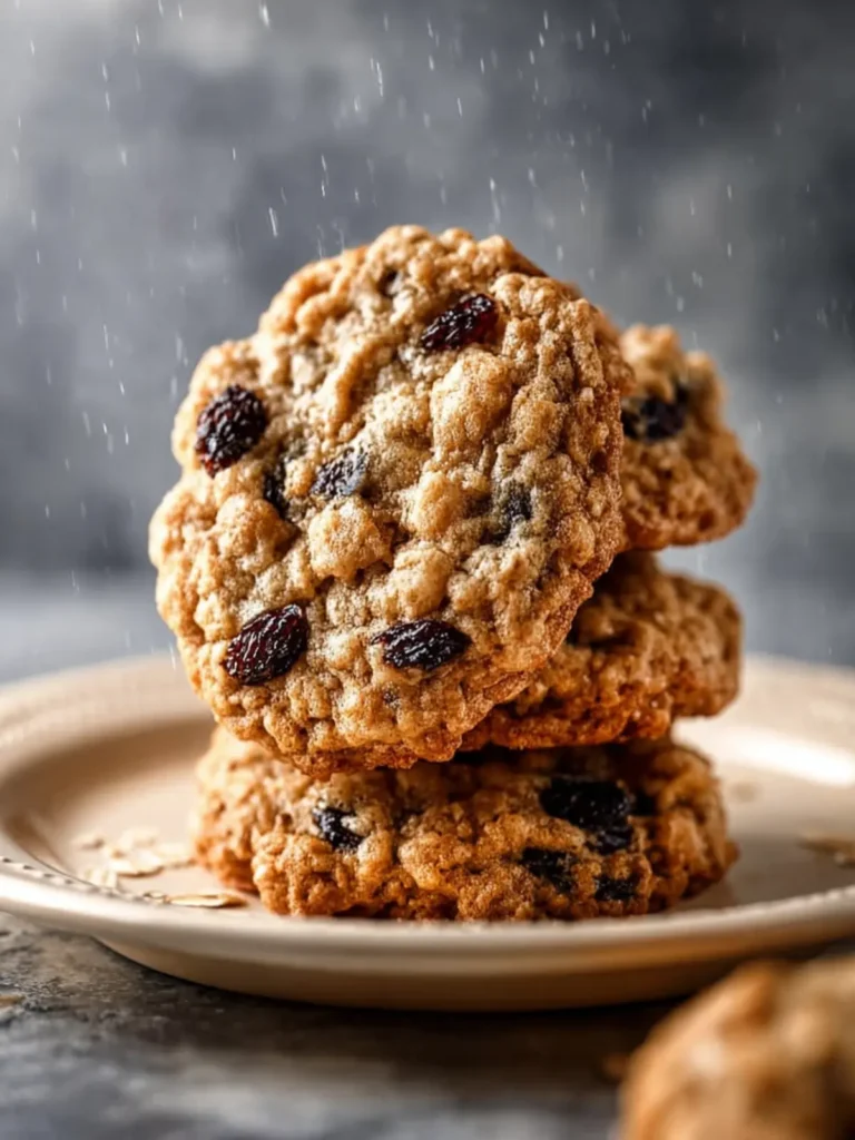Soft Chewy Oatmeal Raisin Cookies That Beat Fast Food!