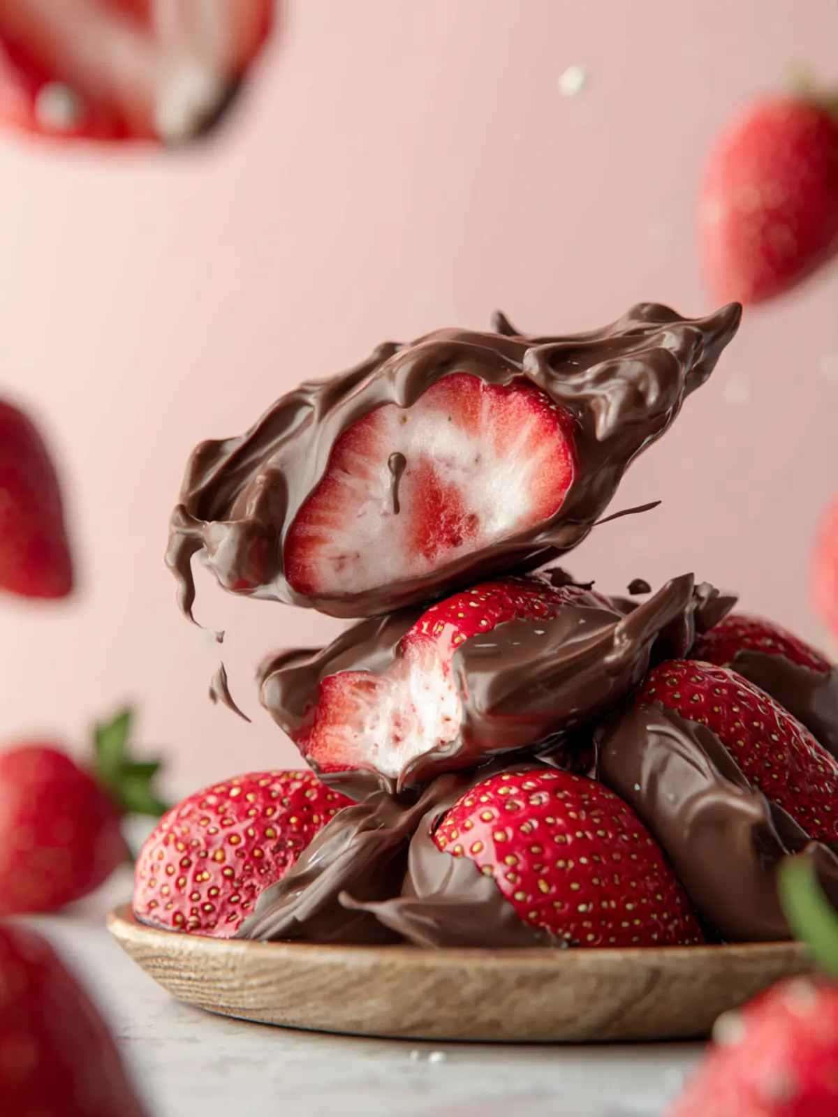 Strawberry Chocolate Yogurt Bites Fourth Image bgjnlz