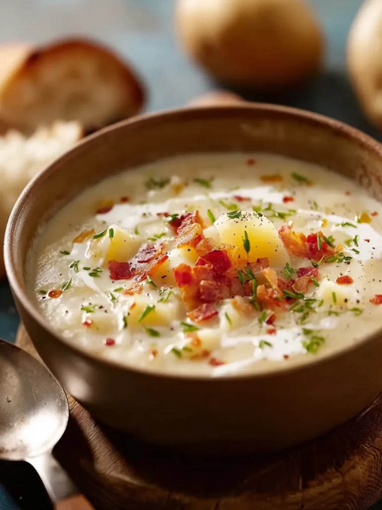 The Coziest Homemade Potato Soup: Indulgent Comfort in a Bowl