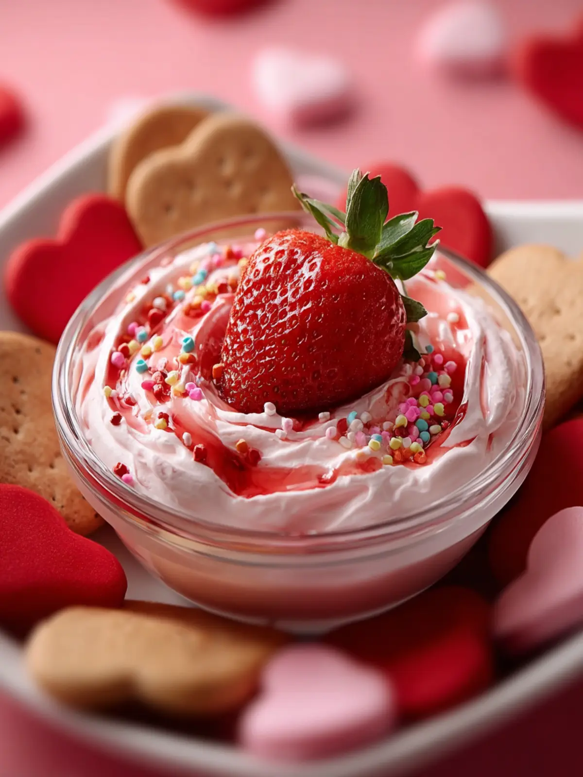 Valentines Dessert Dip Irresistible No Bake Party Favorite Second Image tgpwyt