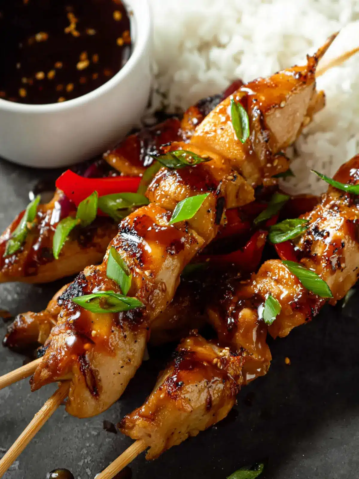 Asian Chicken Skewers with Honey Garlic Sauce Fourth Image gusr1l
