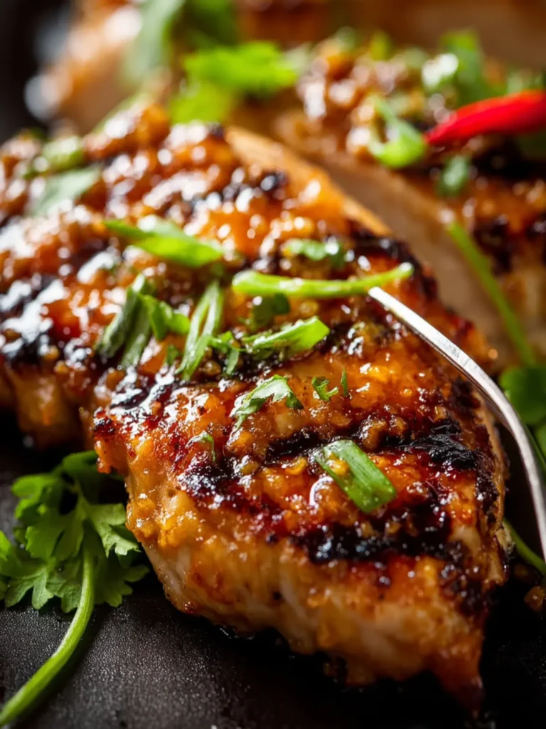 Asian Ginger Marinade for Grilled Chicken: Bold & Flavorful!