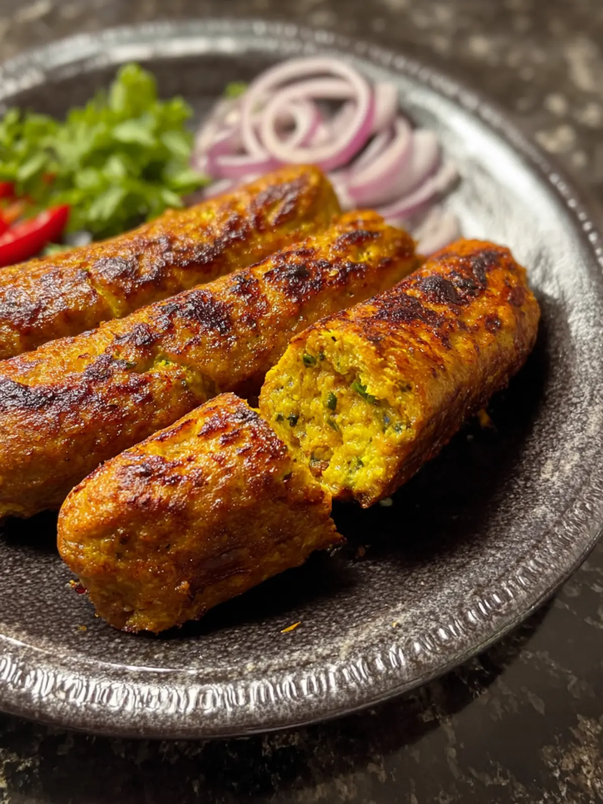 Chicken Seekh Kababs Recipe Fourth Image rvpjas