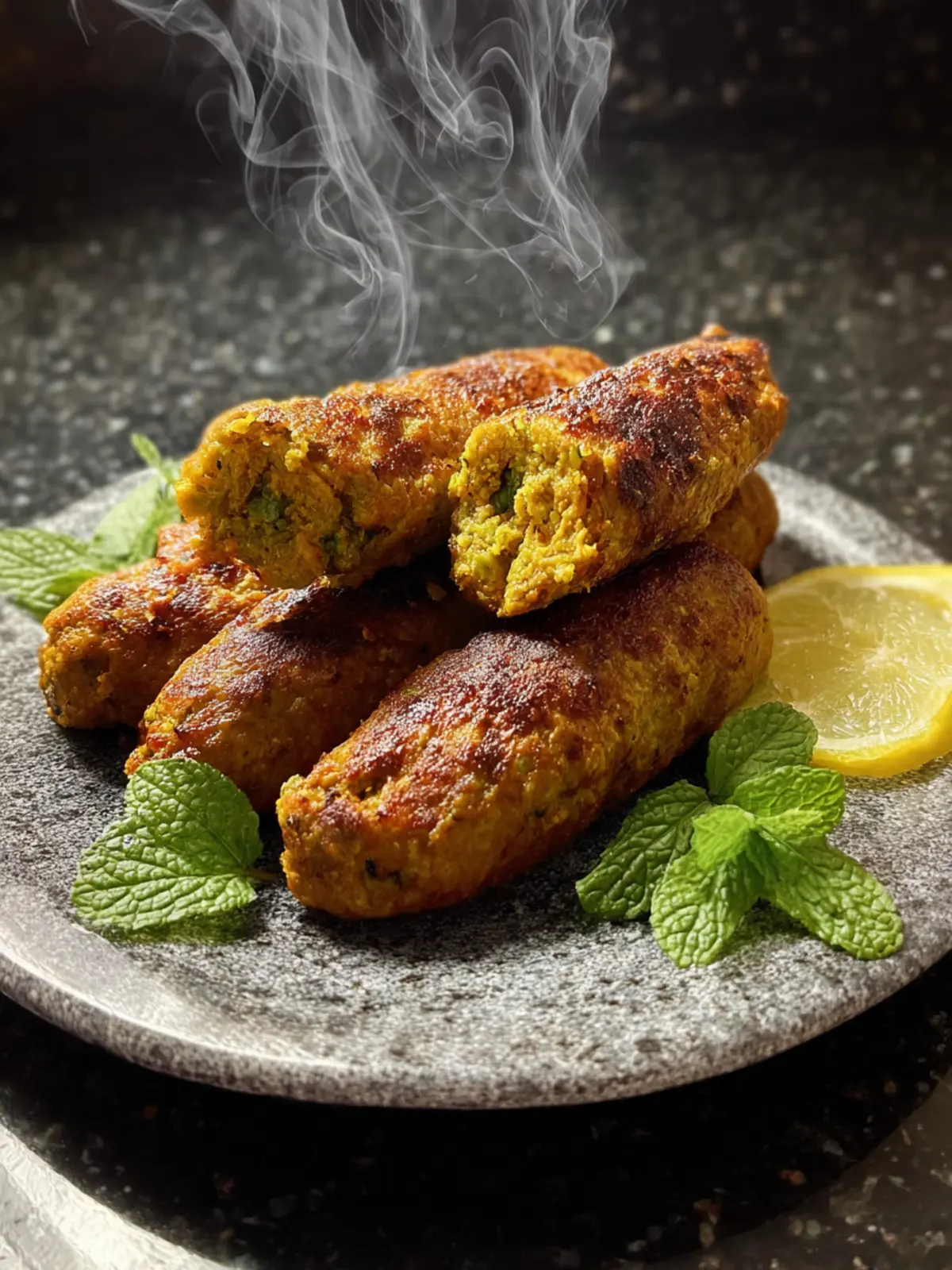 Chicken Seekh Kababs Recipe Third Image k8z9t6