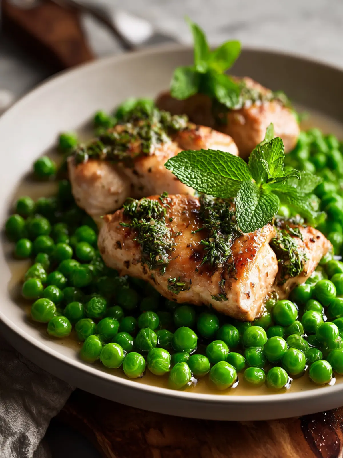 Chicken With Peas And Mint: A Juicy Twist on Comfort Food 8 Chicken With Peas And Mint Fourth Image cadqzq