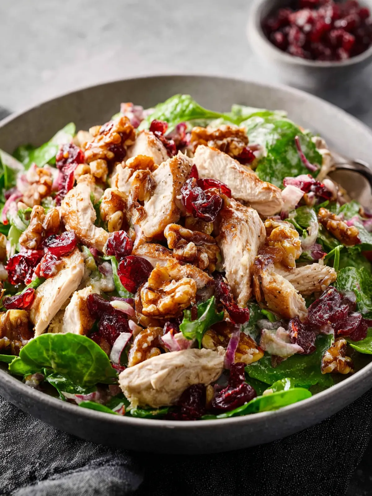 Cranberry Walnut Chicken Salad First Image