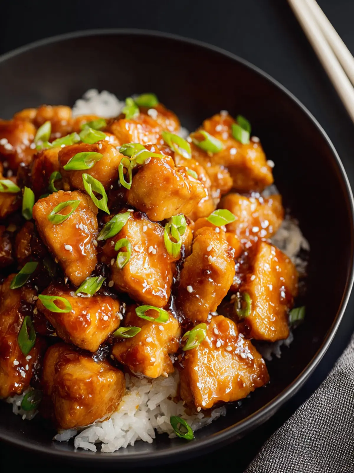 Easy Asian Orange Chicken Video Fourth Image tjasrg