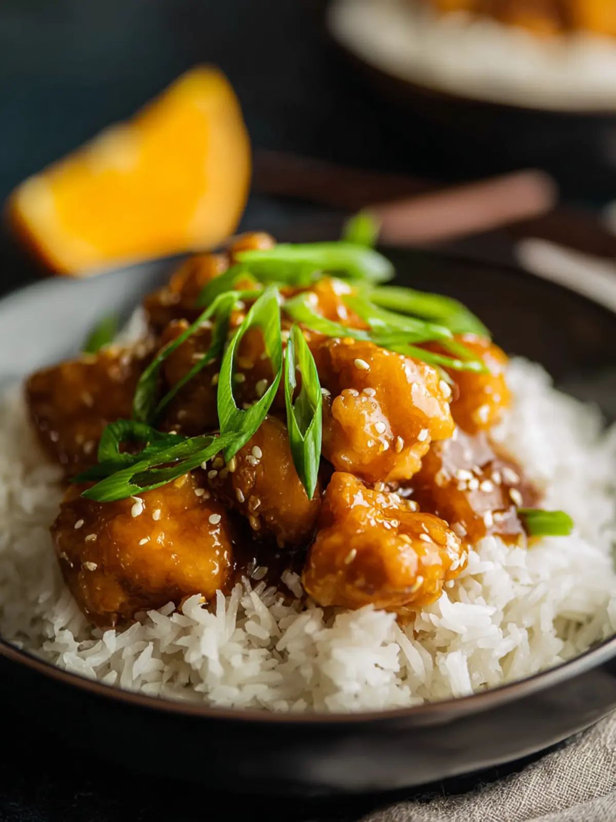 Easy Asian Orange Chicken Video Third Image viktql