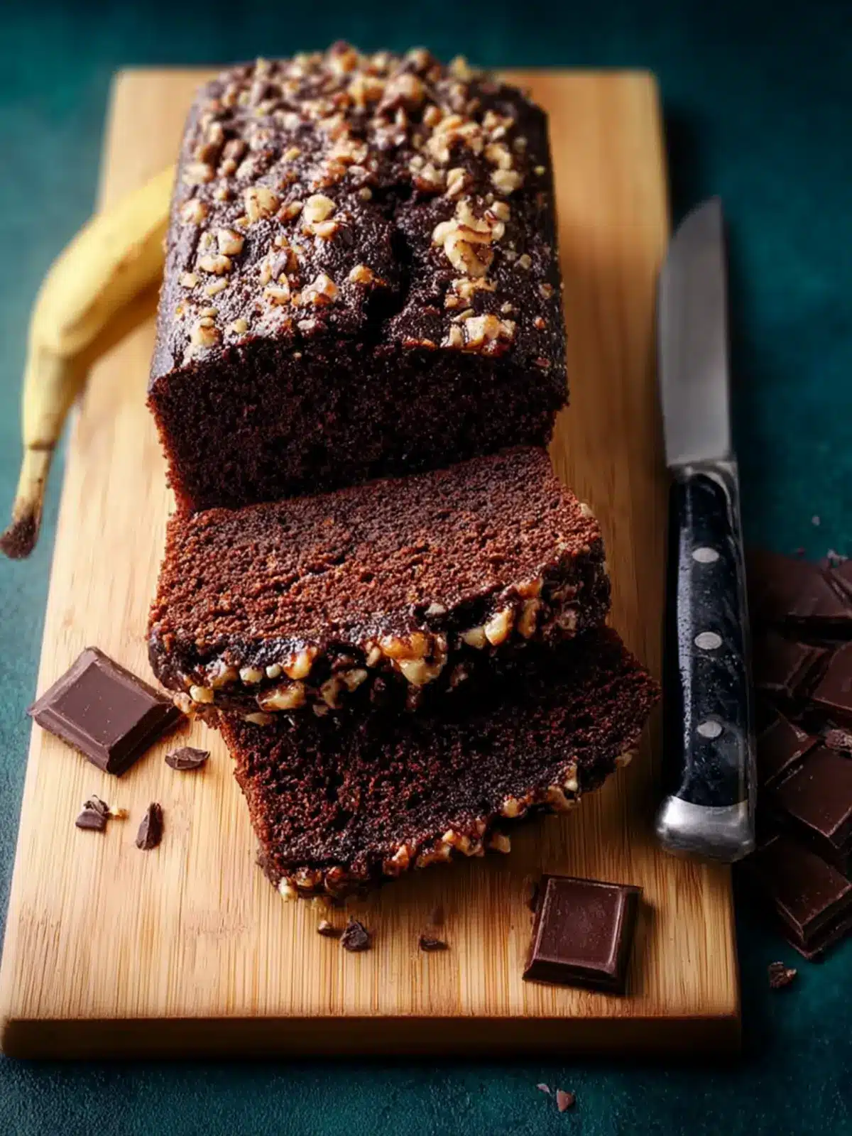 Easy Chocolate Banana Bread Second Image jvpili