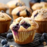 Easy Homemade Blueberry Muffin Recipe First Image