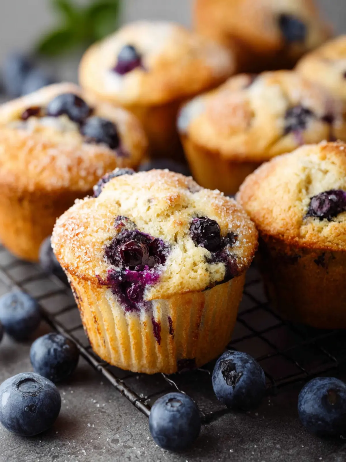 Easy Homemade Blueberry Muffin Recipe Fourth Image jdarau