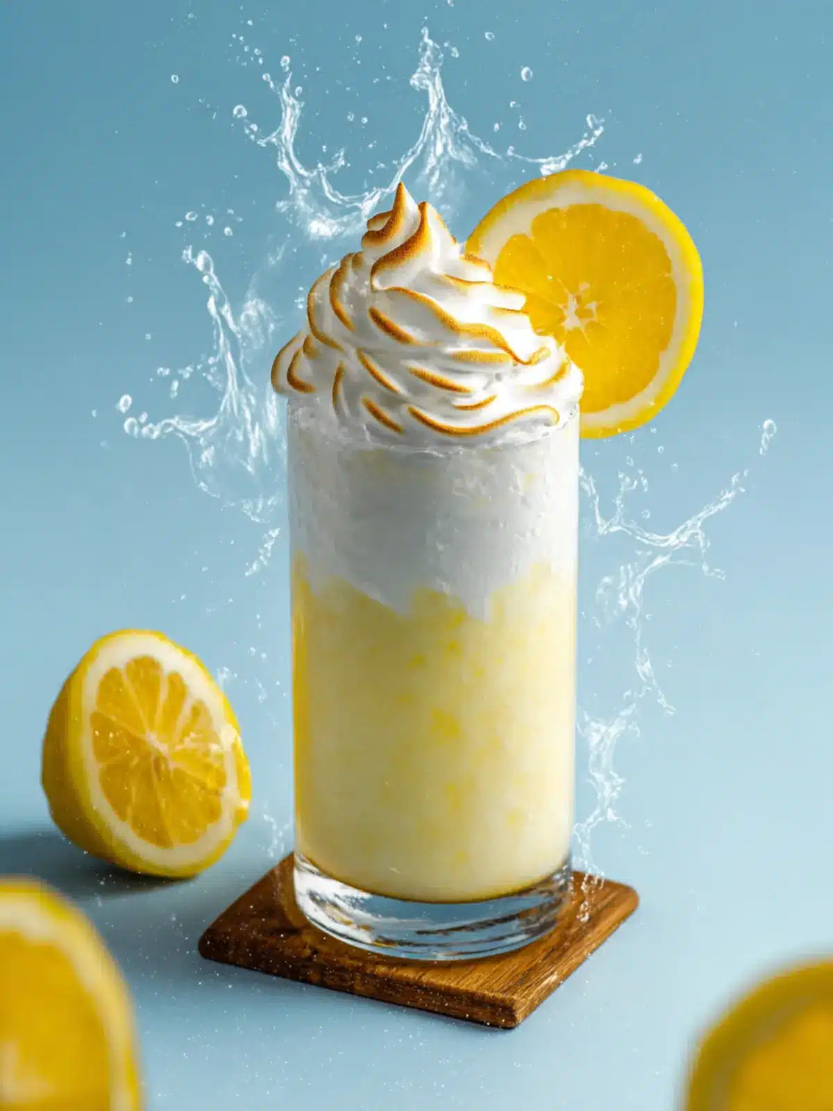 Frozen Lemon Meringue Lemonade: Refreshingly Sweet Perfection 6