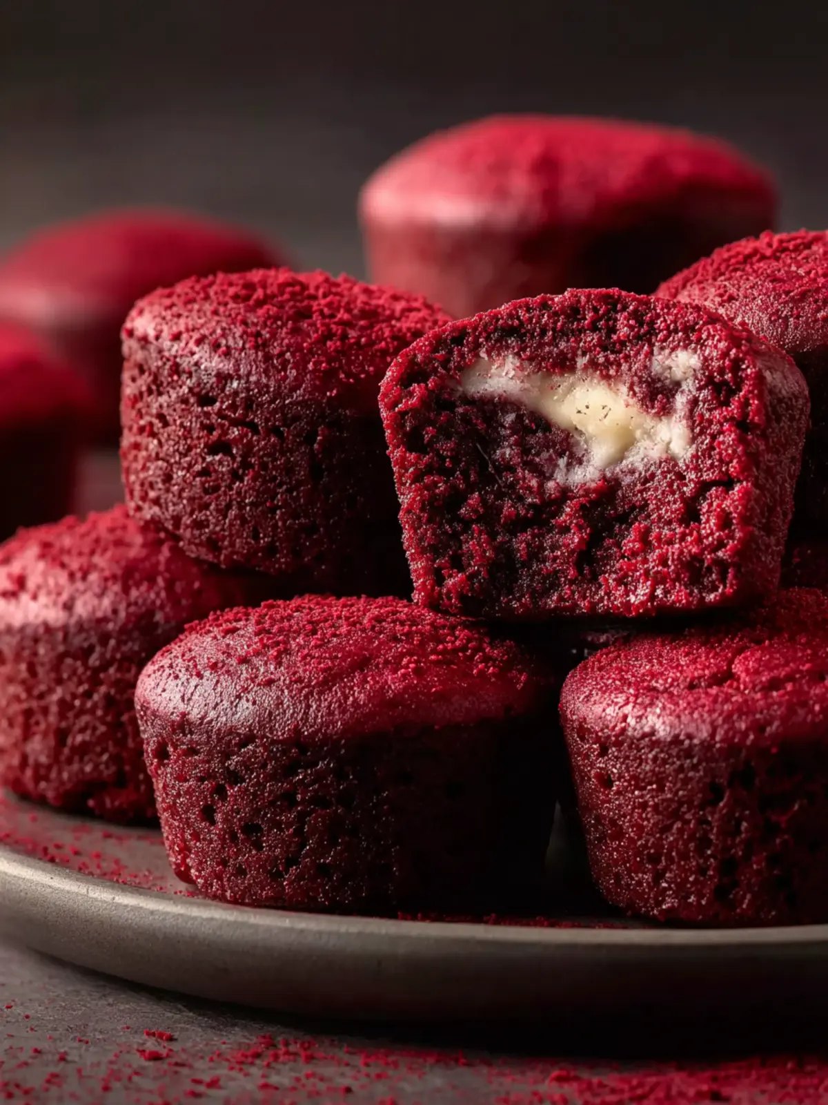 Homemade Red Velvet Brownie Bites Second Image me2phh